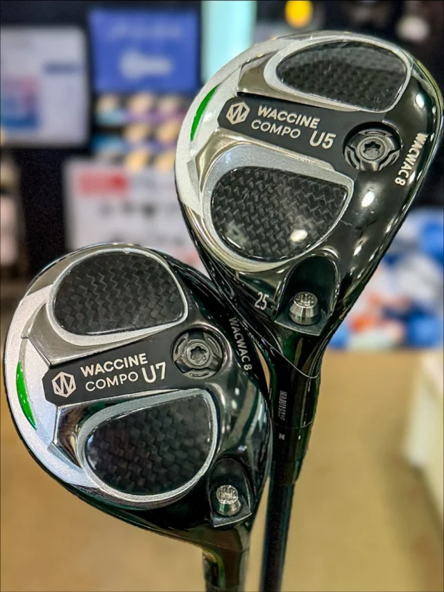 ・
ご覧いただきありがとうございます😌
第一ゴルフ神戸垂水店📸イノウエです

本日は【ワクチンコンポ】の新商品✨
【WACWAC 8 FW／UT】を
発売前に試打しました👏🏻🔥

名前の通り“打ってワクワク”する仕上がり‼️
重心設計がさらに進化して、
芯に当たる感覚が
めちゃくちゃ気持ちいい💥
掴まりも抜けも良く、
フェアウェイからでも
楽に球が上がりそうです👏🏻

ユーティリティも飛距離・操作性どっちも◎
正直“アリ”です👀✨

気になった方はぜひ店頭で
スタッフに聞いてみてください⛳️

フィッティングはもちろん
無料のクラブ診断、スイング診断も
随時予約受付中です🏌🏻
お問い合わせは
お電話にて☎️お待ち致しております🙂‍↕️

⛳️第一ゴルフ神戸垂水店
TEL 078-797-0562  水曜定休

#GRAVITY #ワクチンコンポ #WACWAC8 #WACWAC8FW #WACWAC8UT #ワクワク8  #飛び系クラブ #打ってワクワク #発売前試打 #新作クラブ #地クラブ #地クラブマニア #カスタムクラブ #ゴルフギア #ゴルフクラブ  #ゴルフ好きな人と繋がりたい #ゴルフ上手くなりたい #ゴルフスタグラム #golfstagram #ゴルフ女子 #ゴルフ男子 #第一ゴルフ神戸垂水店 #第一ゴルフ #神戸ゴルフショップ #ゴルフライフ #ゴルフのある生活 #三浦技研 #エポン #PXG